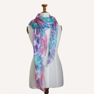 Châle en soie - Laure 2