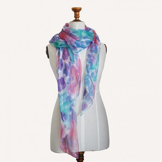 Châle en soie - Laure