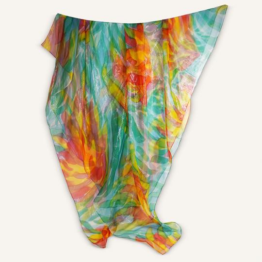 Châle en soie - Lilia