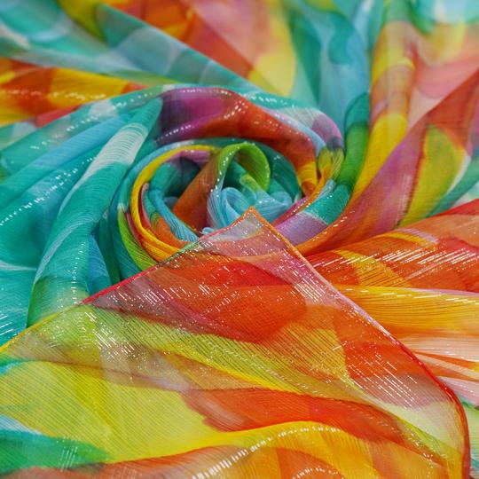 Châle en soie - Lilia