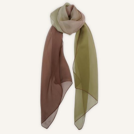Echarpe en soie - Solène