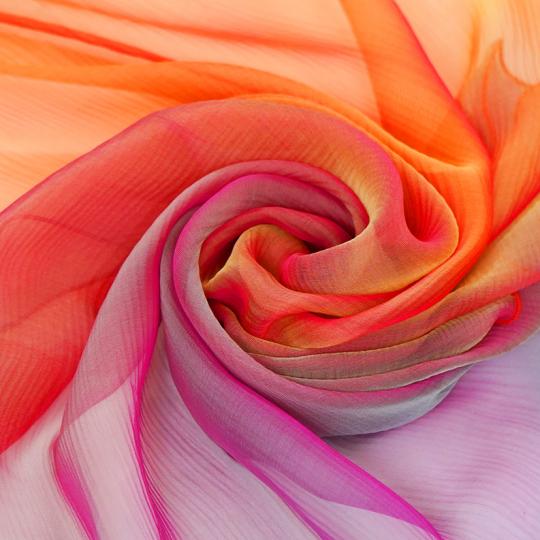 Echarpe en soie - Solène