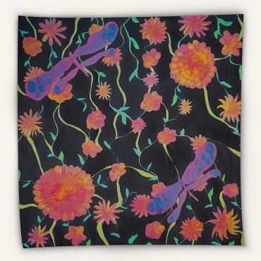 Châle en soie - Cécile