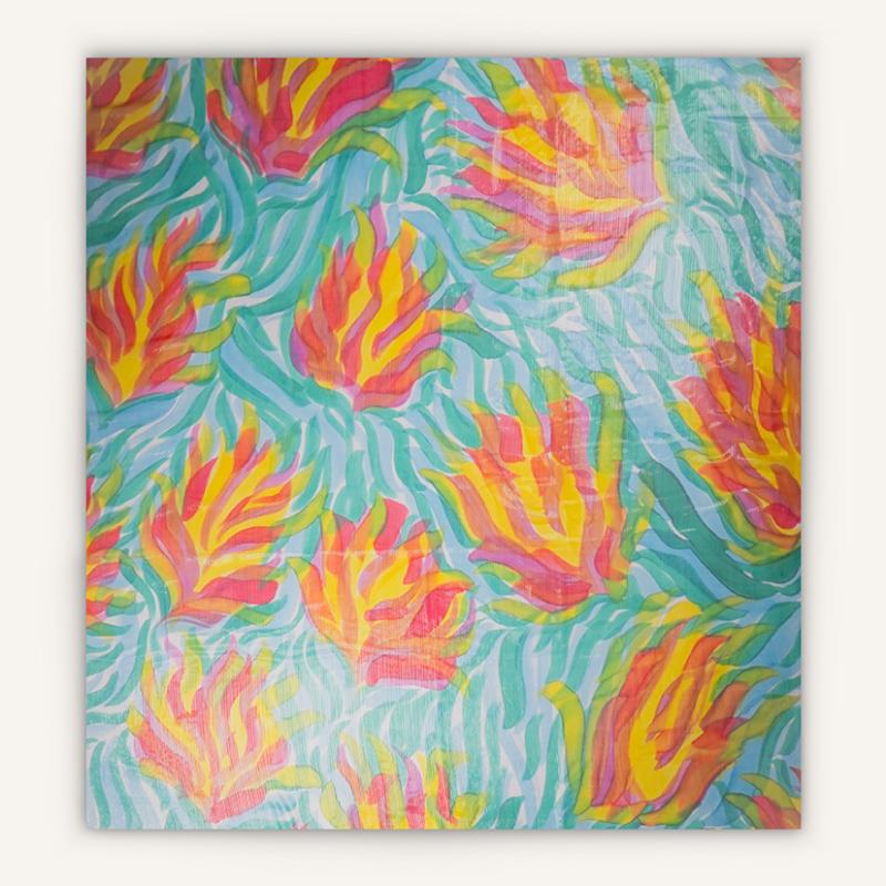 Châle en soie - Lilia