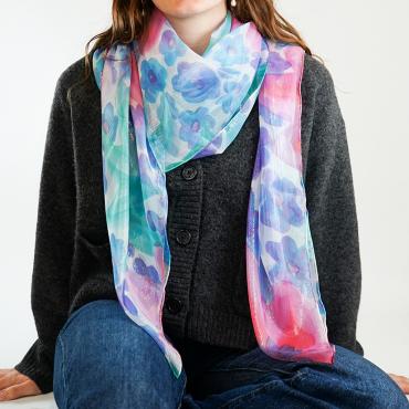 Châle en soie - Laure