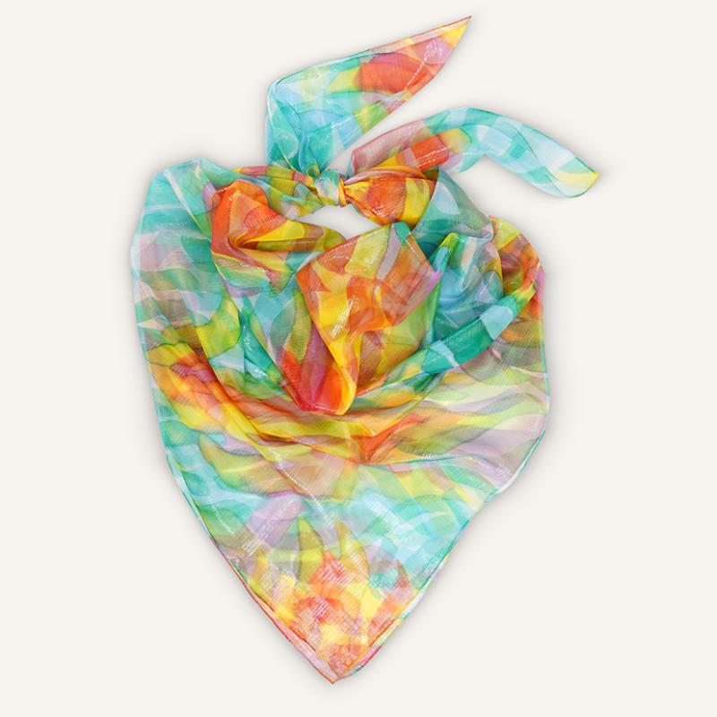 Châle en soie - Lilia