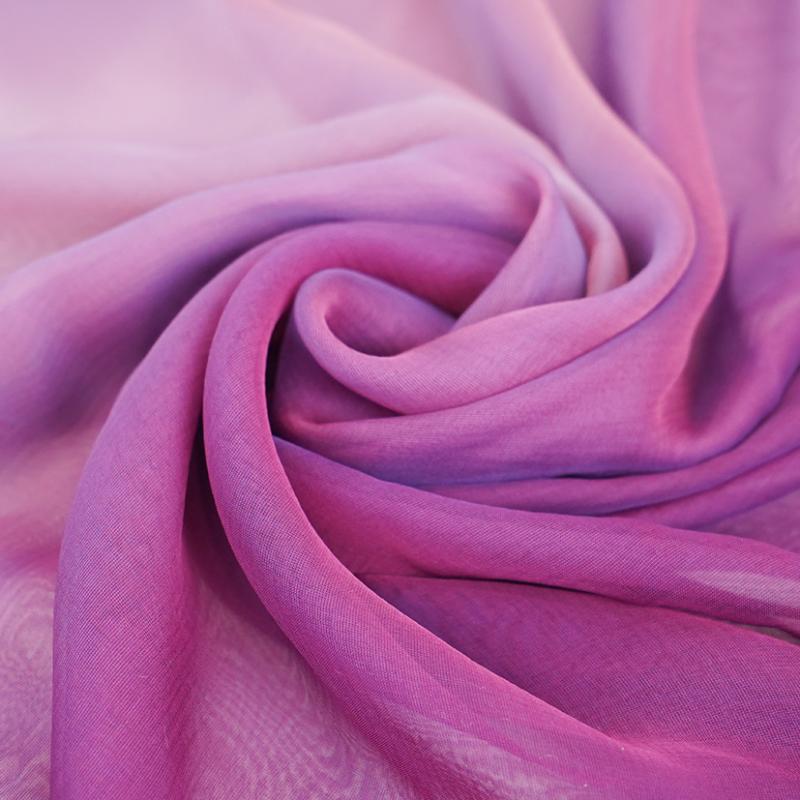 Châle en soie - Violette