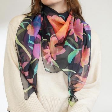 Châle en soie - Cécile
