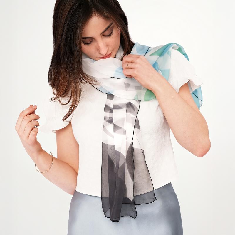 Echarpe en soie - Diana