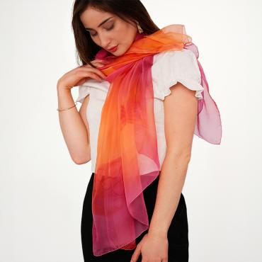 Châle en soie - Hélène