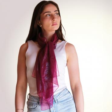 Echarpe en soie - Noémie