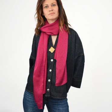 Echarpe en soie - Solène