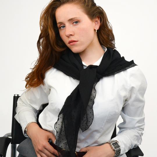 Carré de soie - Félicie